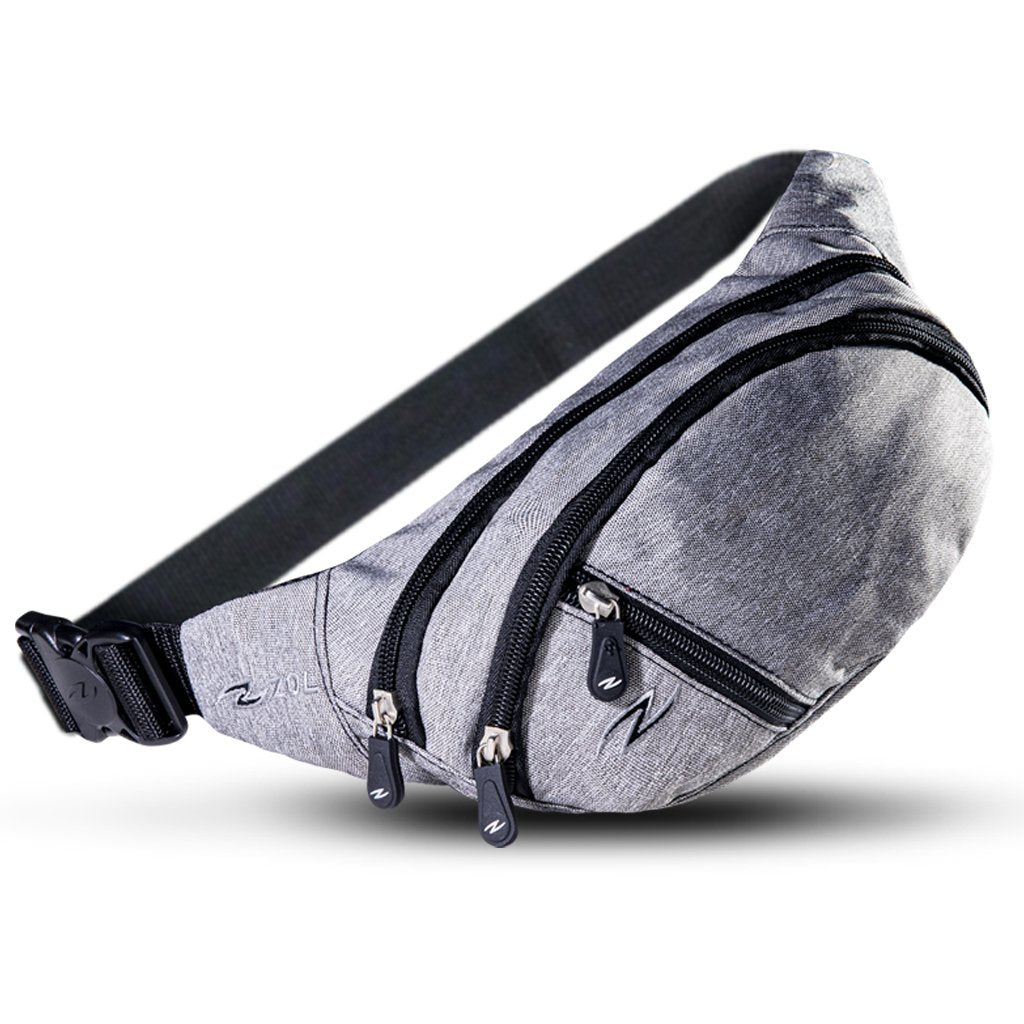 Medium Waist Bag Dark Grey - Zol 